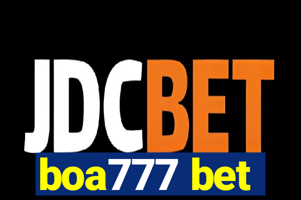 boa777 bet